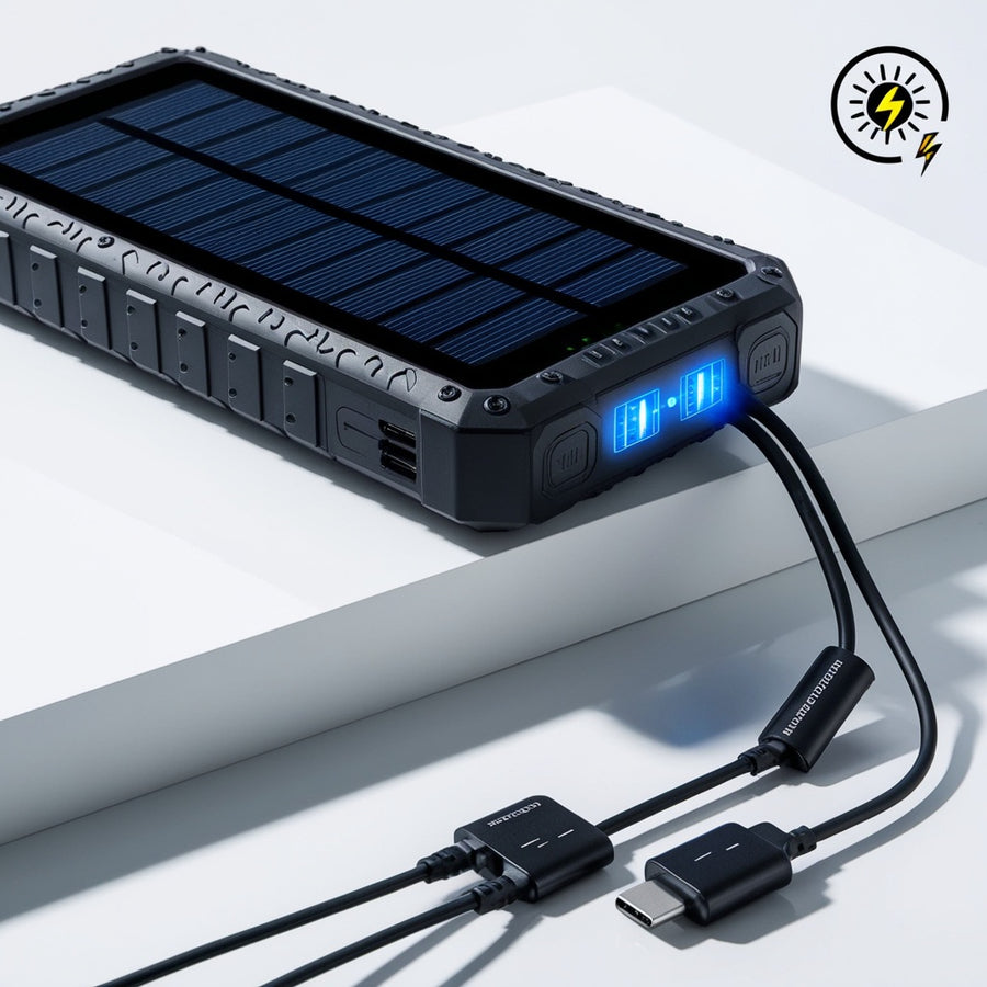 Power Bank solar Shams Power